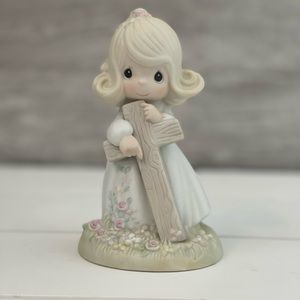 Vintage Enesco Precious Moments “I Believe in the Old Rugged Cross” - 1985